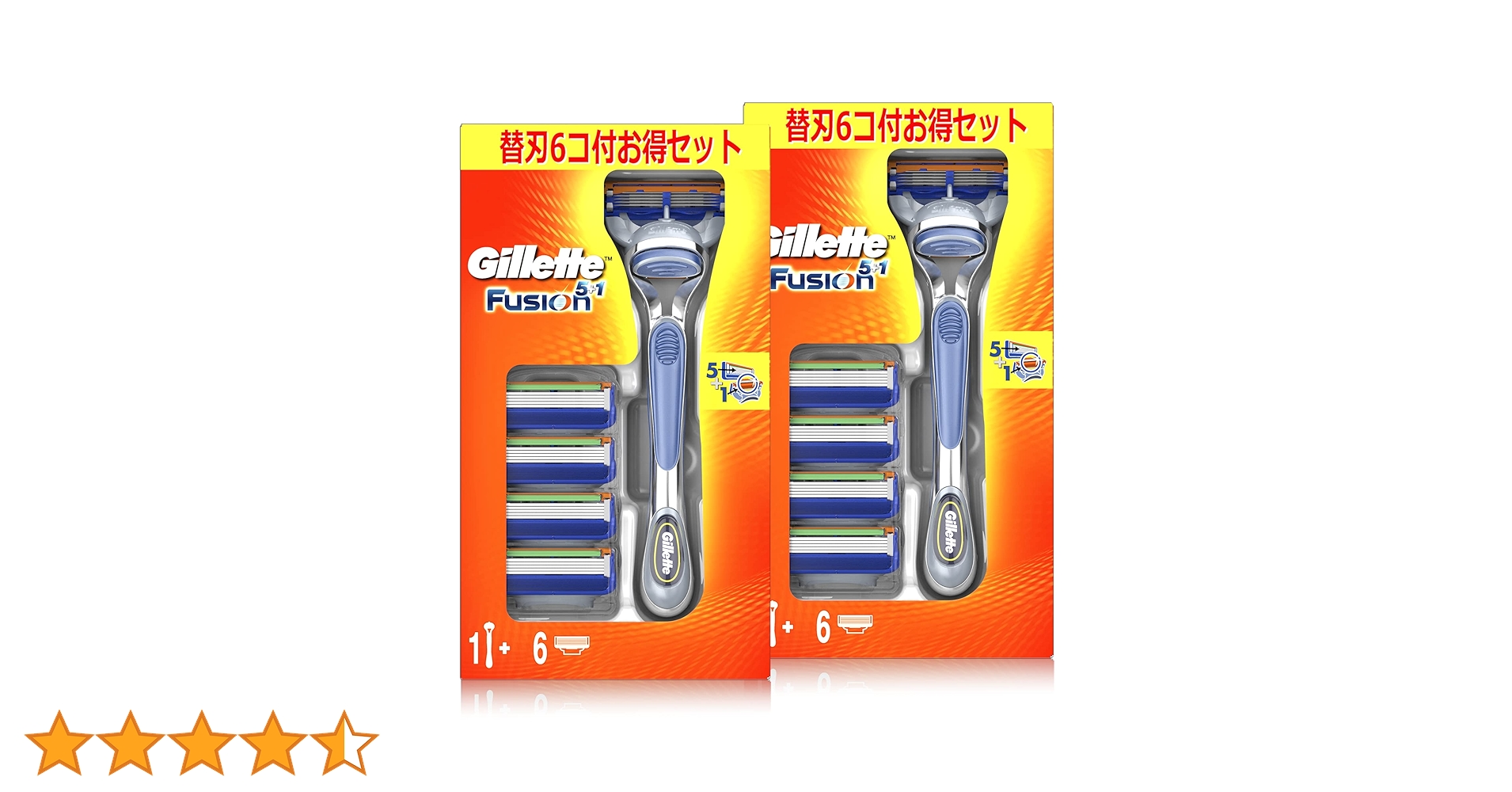 Amazon.co.jp: ジレット フュージョン マニュアル お得セット